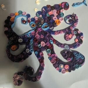 Quilling art picture